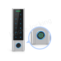 Home-Locking wifi/bluetooth-toegangscontrole door vingerafdruk,ID-kaart,wachtwoord met bediening via Smart Life APP. T-1142